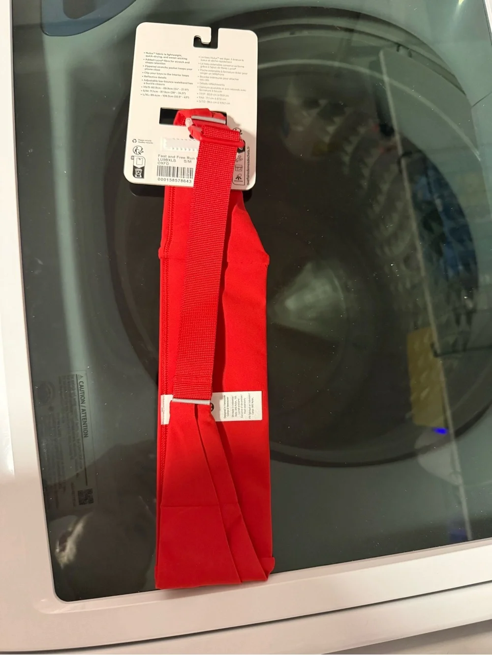 lululemon athletica Oxford Red Mini Waist Bag